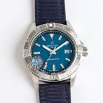 BLS Factory Breitling B01 CHRONOGRAPH 42MM Silver steel case Watch